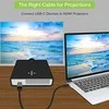 Adapteris AV Techly Adapteris Kabelis USB-C M auf HDMI M 2.0 4K juoda 5m