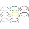 Telegärtner patch kabelis SFTP CAT 6A juodas 1,0m
