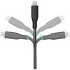 USB kabelis TerraTec USB- C - Žaibas 2 m juoda (106954)