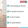 TESA USZCZELKA SZCZOTKOWA POD DRZWI 1m x 37mm BRĄZ