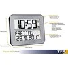 TFA Skaitmeninis sienos laikrodis - Dostmann (60.4512.54)