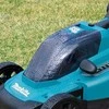 Makita DLM330RT akumuliatorinė vejapjovė 18 V ličio jonų, 1 x 5,0 Ah, DC18RC, 33 cm, 3 viename (pjovimas / surinkimas / mulčiavimas), 12,6kg,