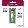 RAM TRANSCEND 8GB JM DDR4 3200 SO-DIMM 1Rx16 1Gx16 CL22 1,2V