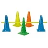 Estafečių kūgis TREMBLAY 50cm 12 skylių yellow