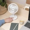 Ventiliatorius Tristar USB Rechargeable Fan VE-5841 USB Rechargeable Fan Greičių skaičius 4 4 W Oscillation Diameter 16.5 cm Baltas