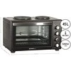 Elektrinė krosnelė First Austria Mini orkaitė su kaitvietėmis | 45L (FA-5045-4)