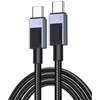 Ugreen ML USB įkrovimo laidas USB-C į USB-C PD L512 (pilkas), 3 m