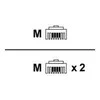 Unify RJ45 Y-Cable X3R/X5R SLAV16R,