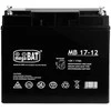 Megabat 12V 17Ah M5 AGM akumuliatorius, 3-5 metai