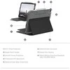 Urban Armor Gear UAG Lucent [U] MagSafe Apple iPad Pro 11" 1/2/3/4G iPad Air 10.9" 4/5G su Apple Pieštukas holder - dėklas planšetiniam kompiuteriui juodos spalvos