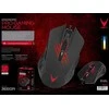 Pelė VARR Gaming VGM-B04 su laidu, juodos spalvos