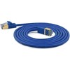 Wantec Patchkabel SSTP CAT7 Ste. CAT6a d=4mm 20,00m mėlyna