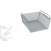 Kitchen Shelf 28 x 15 x 27,5 cm, Basket, Wenko