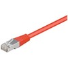 Goobay | CAT 5e patchable, F/UTP, raudona | Raudona