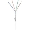 Goobay 95708 CAT 5e network cable, SF/UTP, pilkas, 305 m
