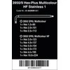 Wera L formos šešiakampių raktų komplektas 3950/9 Hex-Plus Multicolour