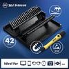 Wiha Zai home micro bit set, 42 pieces (juodas, incl. bit holder with ESD handle)