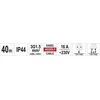 YATO pratęsimo laidas 40 m 3 x 1,5 mm2 IP44 81054