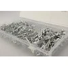 Yato Toya Sa Poland Kniedžių rinkinys dėžutėje | aliumininės aklios kniedės mix | Ø 2,4–4,8 mm | 400 vnt. (YT-36420)