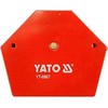 YATO KĄTOWNIK SPAWALNICZY MAGNETYCZNY 122x190x25 0865