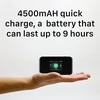 Modemas Maršrutizatorius - ZTE MU5001 Nešiojamas 5G Wi-Fi 6 4500mAh Baterija