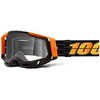 100 % apsauginiai akiniai 100 % RACECRAFT 2 COSTUME 2 (Clear Glass Anti-Fog, LT 88 % -92 % + 10 Slyding) (NAUJIENA)