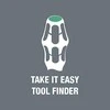 WERA 167 i/6 Kraftform Plus Series 100 atsuktuvų rinkinys