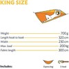 Hamakas TicketToTheMoon KingSize - Ruda (ruda)