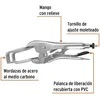Replės fiksuojamos, suvirintojui, 230mm. tipas U Truper®