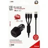 Įkroviklis 2GO 2GO automobilinis pakrovėjas 3000mA 3in1 Micro-USB, Lightning, USB-C sw
