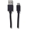 USB kabelis 2GO USB-A - mikroUSB 1 m Juodas (795201)