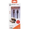 USB kabelis 2GO USB-C - USB-C 1 m Juodas (795849)
