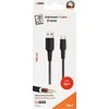 Kabelis USB 2GO USB-B - USB-C 1 m Juodas (795822)