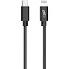 2GO įkrovimo laidas – MFI USB laidas sertifikuotas antracito spalvos – 100 cm Apple USB C tipo