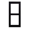 2 ĮĖJIMO SKYDELĖS MODULIS SURF./FRAME BK IP VERSO 9155022B 2N