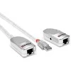 USB Prailginimo Laidas - LINDY USB 1.1 Cat.6 Prailginimo Laidas, 50 m, Skaidrus
