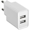 4Smarts sieninis įkroviklis (be laido) VoltPlug Dual 12W, baltas