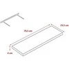 Lentyna Velano 65114 FS 80/24 WE, 795 x 38 x 235 mm