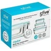 5five Simply Smart Stikliniai indai su dangteliu, 3 vnt.