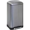 5five Simply Smart Metalinė šiukšlių dėžė su pedalu, 30L