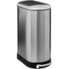 5five Simply Smart Steel Ariane siaura šiukšlių dėžė, nerūdijančio plieno, su pedalu, 30 l