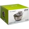 5five Simply Smart Steel Nerūdijantis plienas bowl + lettuce centrifuge 3.5 L