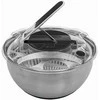 5five Simply Smart Steel Nerūdijantis plienas bowl + lettuce centrifuge 3.5 L