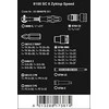Įrankių komplektas Wera Zyklop Speed 8100 SC; 1/2''; 28 vnt.