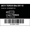Sukimo antgaliai WERA Standart, T15 x 25 mm, 10 vnt.