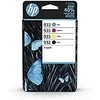 Hewlett Packard (HP) HP 932/933 4-pack (6ZC71AE) Rašalinių kasečių komplektas, BK/C/M/Y