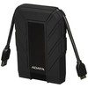 Kietasis diskas ADATA HD710P | 2000 GB | 2,5 colio | USB 3.1 (atgalinis suderinamas su USB 2.0) | Juodas | HD710 Pro atsparumo dulkėms ir vandeniui įvertinimai taikomi tik tada, kai USB prievado dangtelis yra tvirtai uždarytas.Plastikas / Apsauginis silikonas