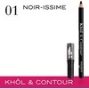 "Bourjois" akių pieštukas "Khol Contour 001 Juodas