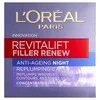 Acid L'Oreal Revitalift Filler Renew hialurono rūgšties naktinis kremas nuo senėjimo, 50 ml