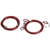 Pavadėlis Zolux TIE-OUT CABLE, raudonas, 3 m
